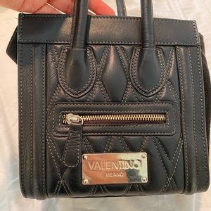 Small Valentino Crossbody Bag In Black
